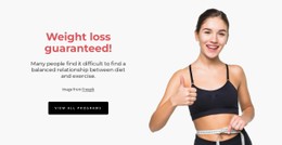 Weight Loss Guaranteed