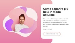 Fantastico Modello HTML5 Per Come Apparire Più Belli In Modo Naturale