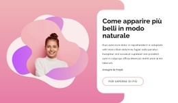 Come Apparire Più Belli In Modo Naturale - Ispirazione Per Il Modello Di Una Pagina
