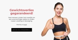 Gewichtsverlies Gegarandeerd