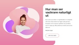 Hur Man Ser Vackrare Naturligt Ut - Anpassningsbar Mall