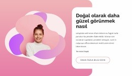 Doğal Olarak Daha Güzel Görünmek Nasıl Için Özel Açılış Sayfası