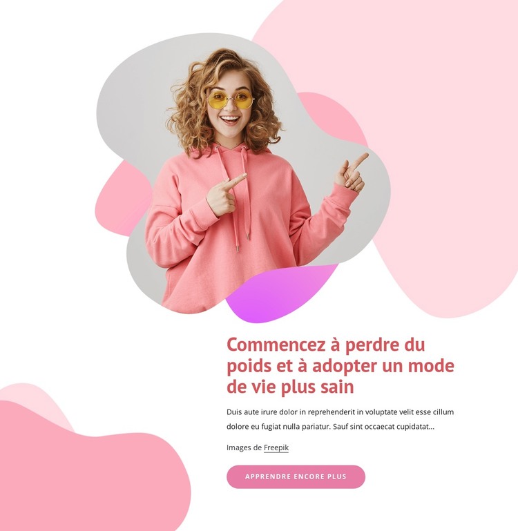 Tips to live a happier life Modèle HTML