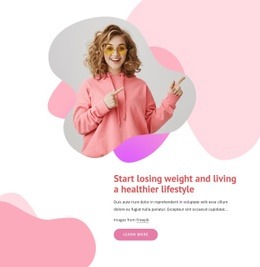Tips To Live A Happier Life -Ready To Use Homepage Design