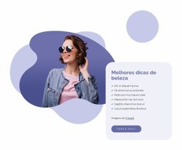 Easy Beauty Tips - Modelos De Sites Responsivos