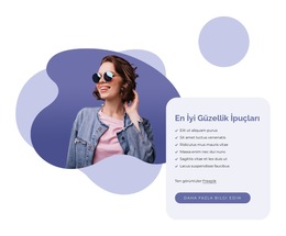 Easy Beauty Tips - Hazır Web Sitesi Teması