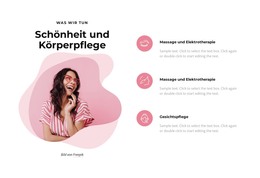 Responsive HTML Für Beauty And Personal Care