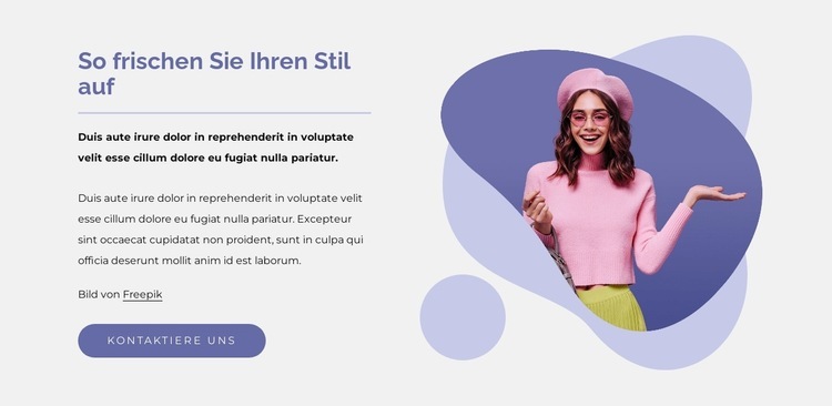 Wie Sie Ihren Stil auffrischen HTML Website Builder