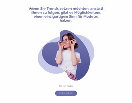 Vorlagenerweiterungen Für Unique Fashion Sense