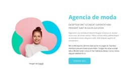 Gestión De Modelos De Moda: Creador De Sitios Web Creativo Y Multipropósito