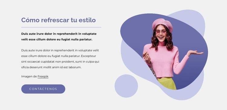 Cómo refrescar tu estilo Diseño de páginas web