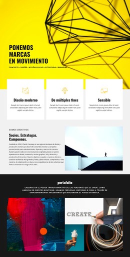 Maqueta De Sitio Web Gratuita Para Marcas