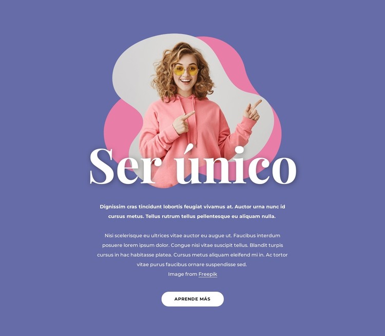 Estilo cotidiano Plantilla CSS