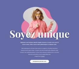 Superbe Conception Web Pour Style De Tous Les Jours