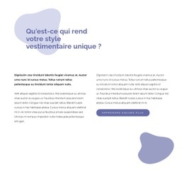 Bloc De Texte Avec Des Formes - Conception Web Polyvalente