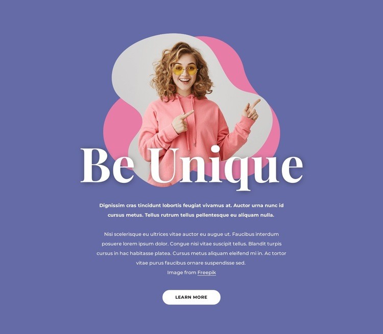 Everyday style Homepage Design
