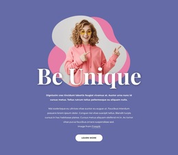 Stunning HTML5 Template For Everyday Style