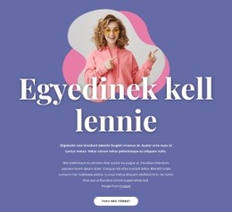 Mindennapi Stílus – Webhelykészítő Sablon