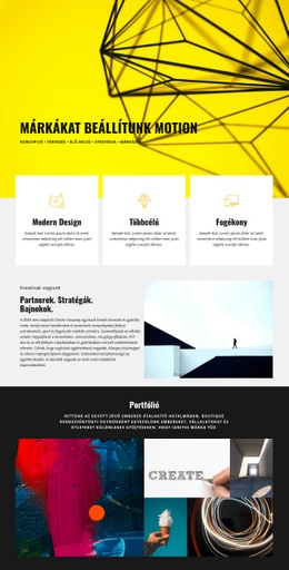 Márkák - Egyszerű Kialakítás