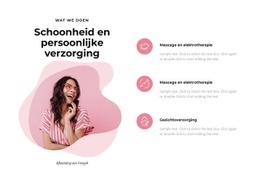 Beauty And Personal Care - Bestemmingspagina Voor E-Commerce