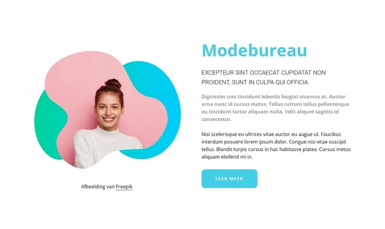 Beheer van mannequins Html Website Builder