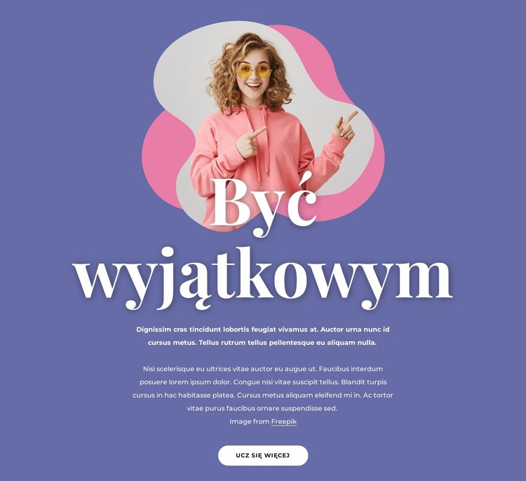 Styl na co dzień Szablon CSS