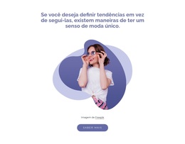 Unique Fashion Sense - Tema WordPress Profissional