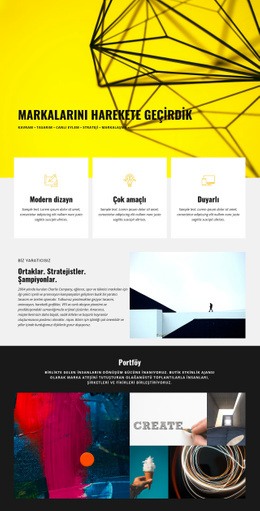 Markalar Için Çok Amaçlı WordPress Teması