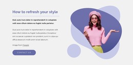 How Ti Refresh Your Style - Mockup Templates