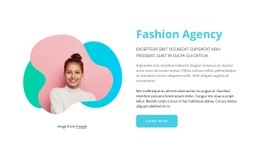 Fashion Model Management Premium CSS Template