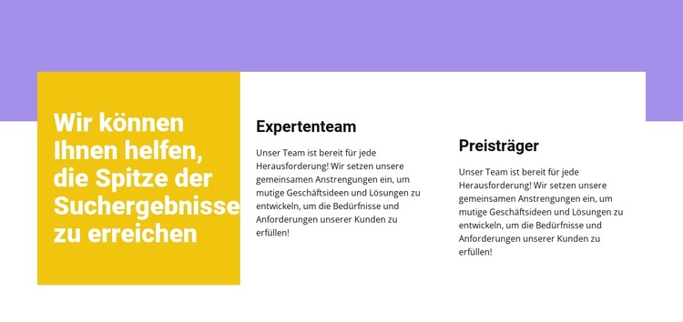 Professionelle Angestellte CSS-Vorlage