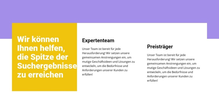 Professionelle Angestellte WordPress-Theme