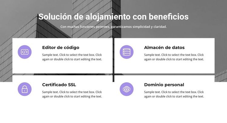 personal perfecto Maqueta de sitio web