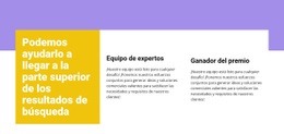 Plantilla Web Adaptable Para Personal Profesional