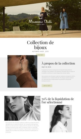 Massimo Dutti - Online HTML Page Builder