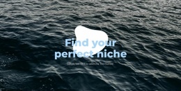 Perfect niche - Html Code Example by Nicepage