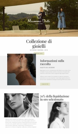 Massimo Dutti - Generatore Di Siti Web Professionale Personalizzabile