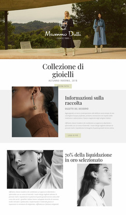 Massimo Dutti - Modello Joomla Multiuso