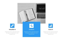 Create Business Project - One Page Template For Any Device