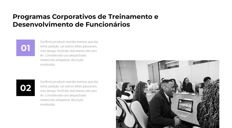 Aprendendo os fundamentos do empreendedorismo Modelo de site