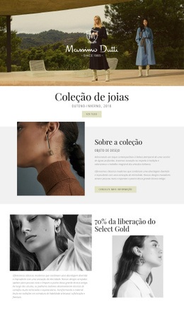 Massimo Dutti - Site Gratuito De Uma Página