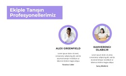 Çalışanlarımızla Tanışın Tablo CSS Şablonu