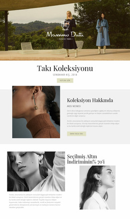 Massimo Dutti - Çok Amaçlı Joomla Şablonu