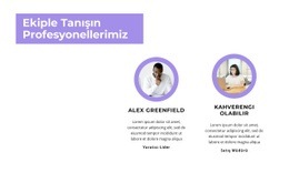 Çalışanlarımızla Tanışın - Özel Web Sitesi Tasarımı