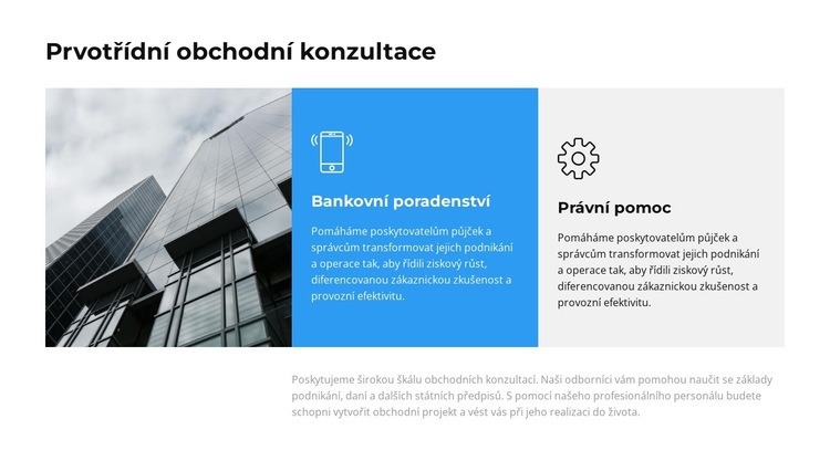 Poskytujeme široký sortiment Webový design