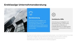 Wir Bieten Ein Breites Spektrum – Webseiten-Vorlage