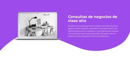 Consultas Comerciales: Plantilla De Página HTML