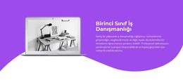 İş Danışmanlığı - HTML Web Sitesi Şablonu