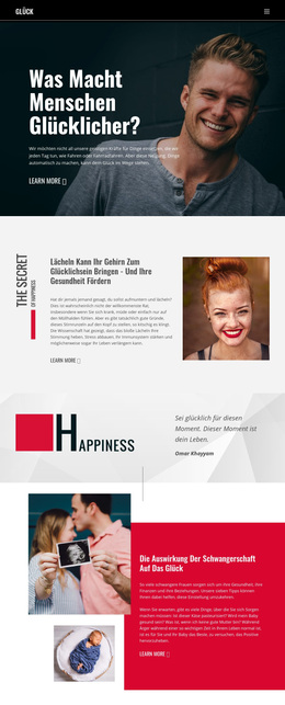 Glück – Exklusives WordPress-Theme