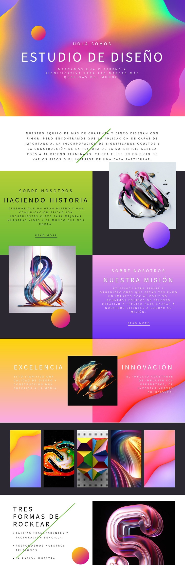 Arte de diseño progresivo Diseño de páginas web